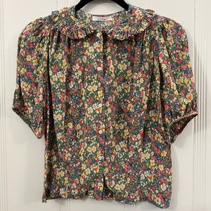 Dôen Bel top - XS - Green Valley Floral